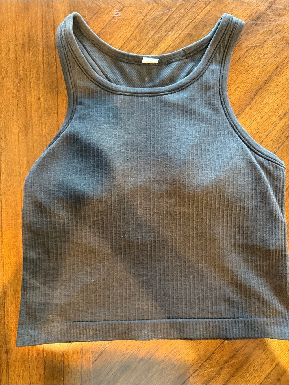 Lululemon Ebb to the Street Cropped Racerback tank worn 1x